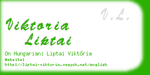 viktoria liptai business card